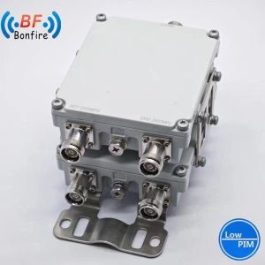 2300-2400 2500-2700MHz RF Combiner -155dbc 300W Triplexer RF Diplexer with DIN-F