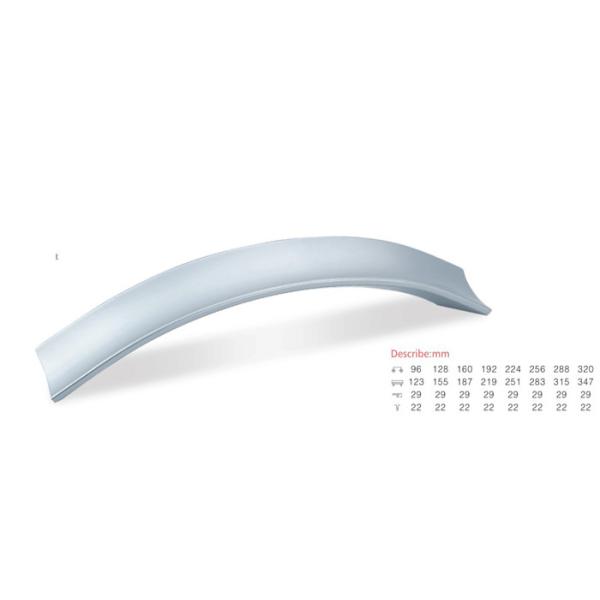 Furniture handle Hardware Decoration Cabinet Aluminium Pull Handle Knob, 96,