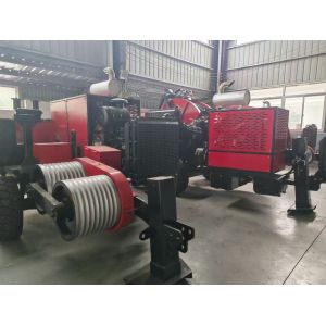 SA-YQ60 60KN Hydraulic Cable Puller With Diesel Engine For Stringing Conductor