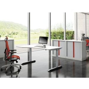 Motor Driven Adjustable Office Table Workstation OEM