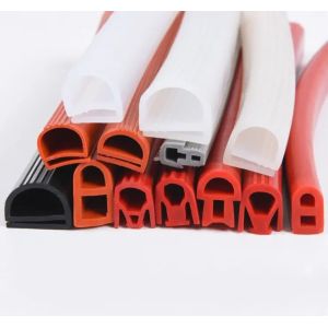 Customized Silicone Rubber Seal Strip for High Temperature Applications -40-300