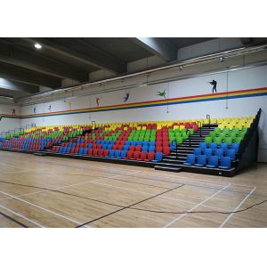 Cheap Customized Color Telescopic Tribunes Seating For School / University for sale
