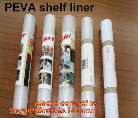 PEVA SHELF LINER, DRAWER MAT, shower curtain with resin hook set, pattern