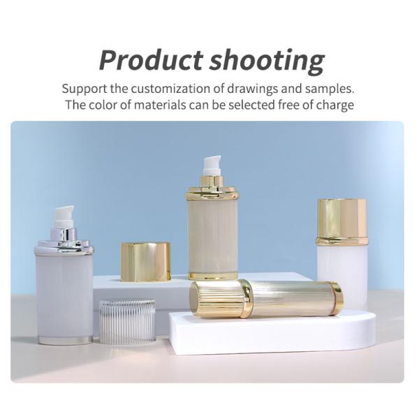 Cosmetic Sunscreen Spray Bottle 30ml 50ml Plastic Screw Cap Bottle For Sun Protection