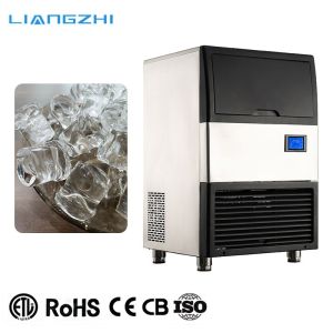 R22 Refrigerant Air Cooling 36kg 24Hours LZ-80 Home Automatic Cylindrical Ice