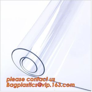 Custom transparent tablecloth soft plastic tablecloth waterproof and oil proof,