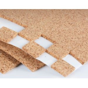 Sticky Transportation Protective Cork Pads for Glass or Mirror with PVC foam