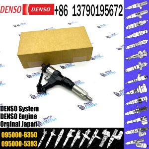 China Diesel Common Rail Fuel Injector 095000-6350 For KOBELCO SK200-8/HINO J05E on sale