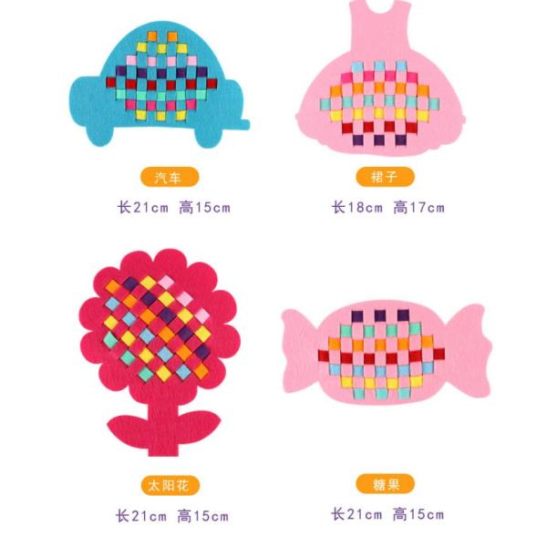 Training Aid Primary School Toys Polyester Felt Material For Family Time