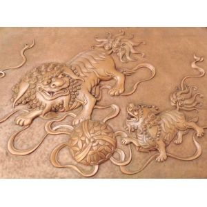 Cheap Handmade Brass Ancient Relief Sculpture Size Customized For Gallary Decoration for sale