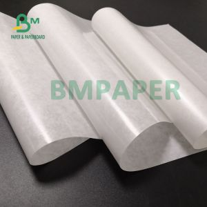 40gsm +10g PE C1S MG White Paper For Fried Food Package Greaseproof 61 X 86cm