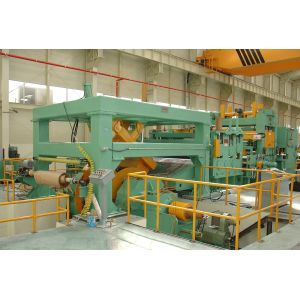 Steel Mill Mobile Shear Production Line with Uncoiling Leveling and Cutting