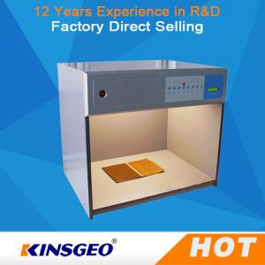 China AC/220V 50~60HZ Electronic Colour Matching Cabinet , Colour Matching Light Box For Color Assessment Test on sale