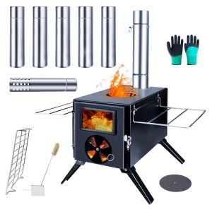 Cheap Portable Folding Black Wood Burning Fire Pits Perfect for Outdoor Camping and Picnic for sale