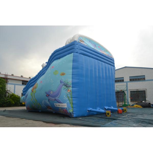 Environmentally Friendly Inflatable Play Park With Slide On Land For Toddlers