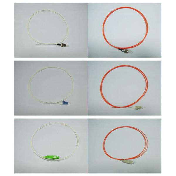 FC Singlemode Fiber Optic Pigtail with OFNP / OFNR Jacket