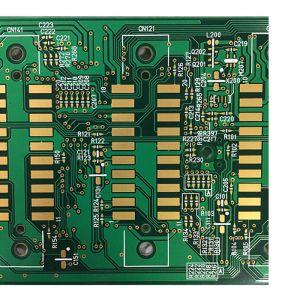 Green 1oz 4 Layer Immersion Gold PCB Electronic Control Board