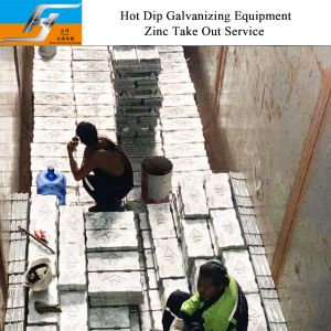 50mm/60mm Round Corner Zinc Pot kettle Hot Dip Galvanizing Furnace Supplier for