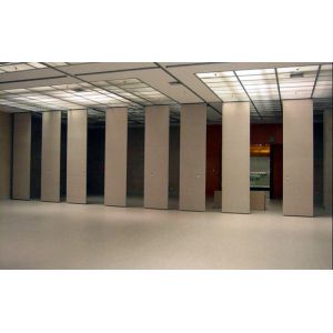 Sliding Aluminium Track Sound Reflective Accordion Partition Walls Panel