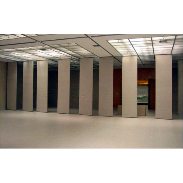 Sliding Aluminium Track Sound Reflective Accordion Partition Walls Panel