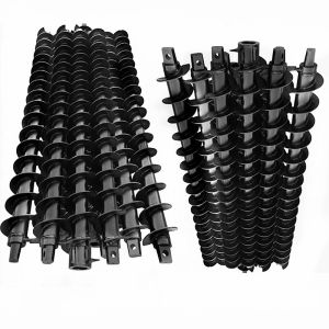 High Speed Anger Drill Pipe Single / Double Spiral Blades Threaded Drill Rod