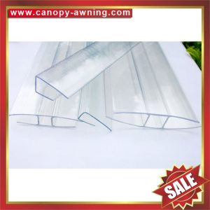 polycarbonate H connector profile for hollow pc sheet