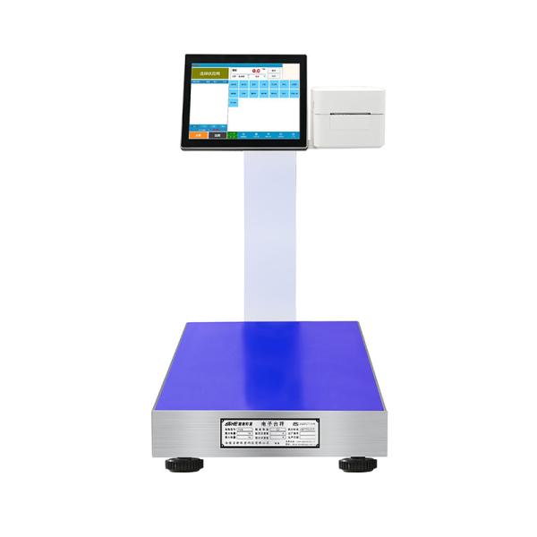 Quality Smart PC Scale with SOHE Touch Screen Printing AI Technology and 80mm Thermal Printer wholesale