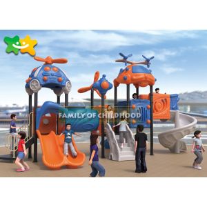 Funny Plastic Spiral Slide , Plastic Play Slides For Toddlers CAD Instruction