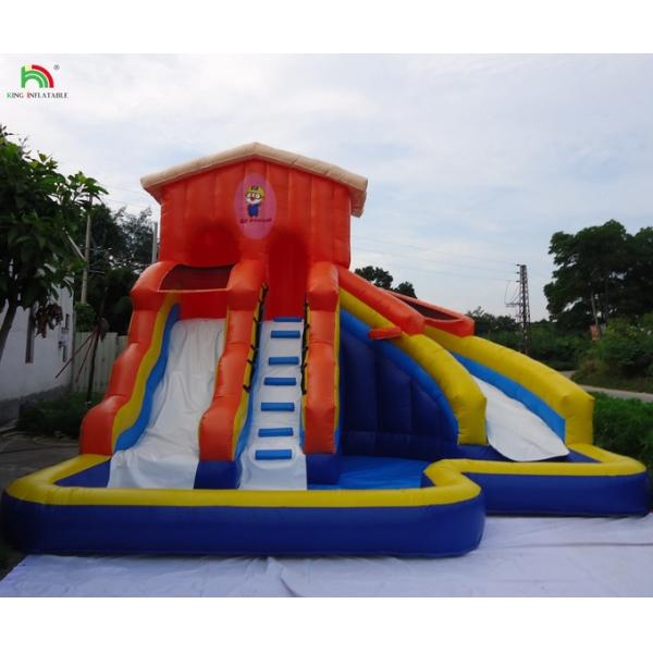 Factory Price Double Slide Inflatable Water Slide Commercial Waterslide