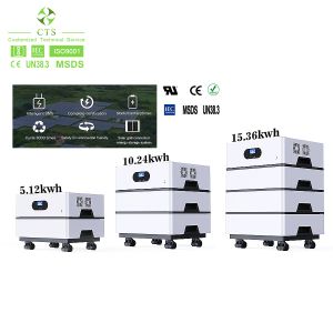 Home Stackable Lithium Battery With Off Grid Inverter 51.2v 200ah 300ah 400ah