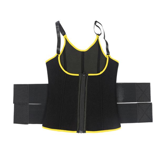 6X Plus Size Neoprene Workout Waist Trainer Vest For Calorie Burn
