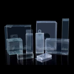 Small Electronic Clear Custom Printed Plastic Boxes