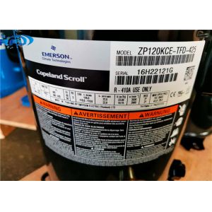 Scroll Refrigeration Compressors Copeland ZP120KCE-TFD-425