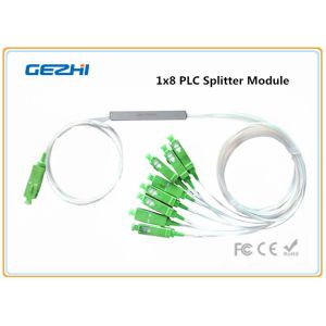 1 X 8 Bare Type Optical Cable Splitter / Fiber Optic Splitter For Fttx Systems