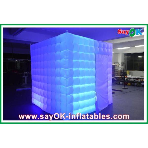 Inflatable Photo Booth Rental One / Two Doors Inflatable Photobooth , Oxford Cloth Inflatable Photo Tent