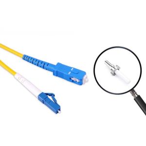 FTTH FTTB 1M Fiber Optic Pigtail LC-SC Carrier Grade Single Mode
