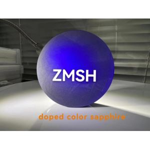 Cheap Synthetic Blue Sapphire Crystal Ruby Al2O3 Single Crystal For Wristwatch case for sale