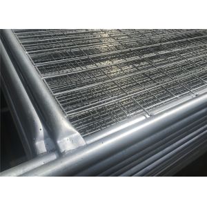 China Melbourne 42 microns temporary fencing hot dipped galvanized OD 40mm x 1.5mm wall thick mesh 60mm x 150mm diameter 2.5mm on sale