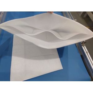 5kw Half Fold Type Trapezoidal Bag Making Machine