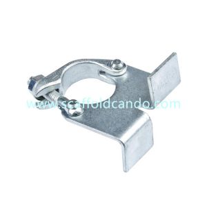 BS1139 British drop forged scaffold board retaining coupler BRC clamp Toe board