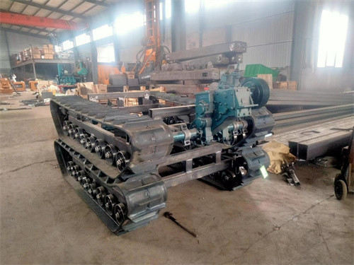 Quality Alloy Steel Crawler Track Undercarriage High Stability For Drilling Works wholesale