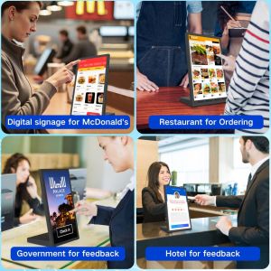 15.6inch L shape octa quad RK3576S android tablet pc business kiosk Built-in