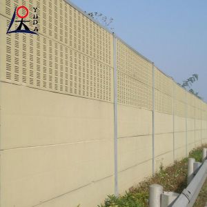 Cheap Steel Panel Road Noise Barrier for Highway &amp; Railway for sale