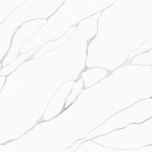 High Gloss Quartzize Worktops 20mm Thick Quartz Overlay Countertops