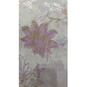 Tear Resistant 100g/M2 Mattress Quilting Fabric With Foil Print