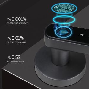 Multifunctional Wifi Smart Door Lock / Keypad Electronic Door Lock With Key