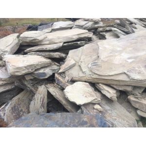 Earth Yellow Slate Random Flagstone Irregular Random Stone Landscaping Stones