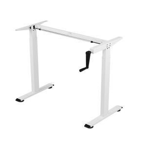 Height Adjustable Custom Manual Mechanical Sit Standing Desk with SPCC Steel