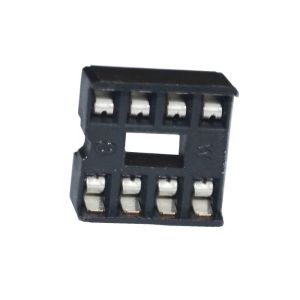 2.54mm Dip Socket 8 Pin Square Hole Pin Header Connector For PCB Board
