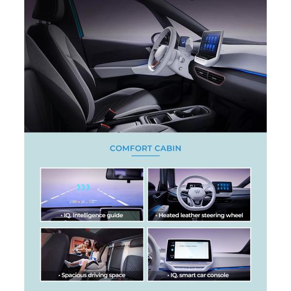 160km/H VW ID3 SUV Smart Electric Cars 5 Seater 450KM Range